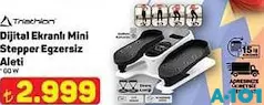 TRİATHLON DİJİTAL EKRANLI MİNİ STEPPER EGZERSİZ ALETİ 60 W fiyat ve kampanya bilgisi